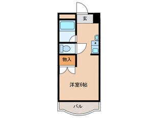 タウンコート末広の物件間取画像